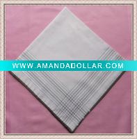Wholesale 100% Cotton Men's handkerchief