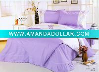 Wholesale 100% cotton Embroidery Comforter Set
