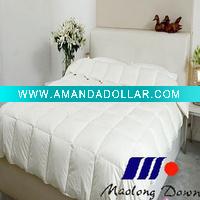 Wholesale 75% white duck down quilt
