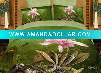 100% cotton bed sheet set