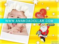 Wholesale 2010 warm christmas card