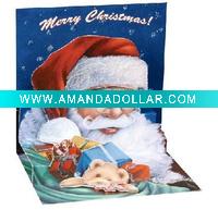 Pop-up christmas card
