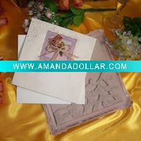 romantic wedding invitations/wedding cards/Christmas Cards/wedding decoration/handmade invitations -- T151