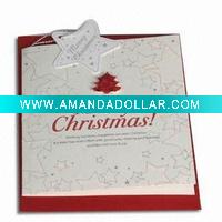 3D christmas greeting card