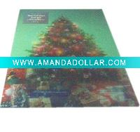 PVC 3d christmas card