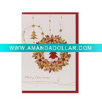 paper christmas card