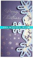 snow christmas card