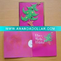 Wholesale Music Merry Christmas Card