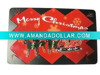 Wholesale PVC Christmas gift card