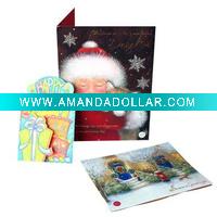 Wholesale christmas handmade paper greeting cards