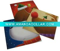Wholesale paper greeting card for Christmas