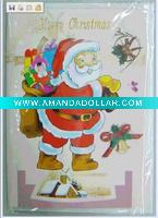 Christmas Card with Poly Bag
