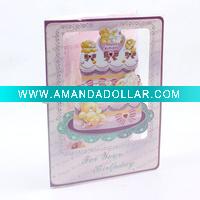 Wholesale recording music christmas card