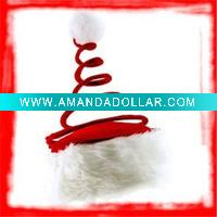 Red Coil Santa Hat