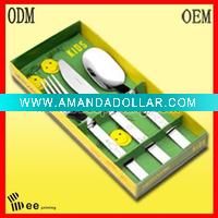 Wholesale Folded packing box for tableware