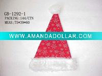 plush santa hats