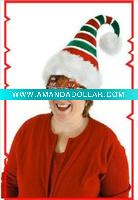 Ridged Santa Hat