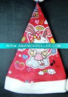 printed santa hats