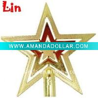 Wholesale Fashion gold pentagram christmas pendent