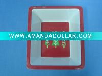 Wholesale Christmas Melamine Square Bowl