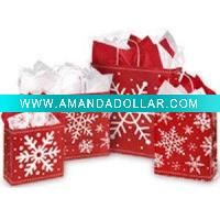 Wholesale Snow Design Christmas Wrapping Bag