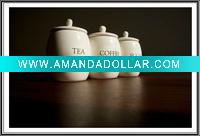 Wholesale White ceramic canisters for food storage-hotselling!