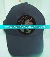Santa Claus flashing EL cap/hat