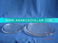 Wholesale Glass candle holder and Round /Square Plate