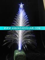 Wholesale flashing fiber optic christmas tree for gifts