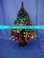 Wholesale LED handmade Fiber optic Christmas tree