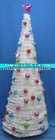 white color christmas tree