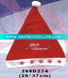 Wholesale 2010 new style plush santa claus caps