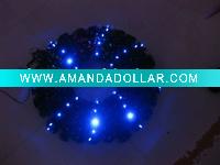 Wholesale Artificial fiber optic Christmas wreaths