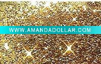 Wholesale High chroma gold glitter powder