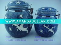 Wholesale ceramic airtight canister set