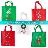 Wholesale Christmas House Reusable Christmas Bags