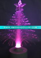 Wholesale Stock!!Chritmas gift for party decoration artificial fiber optic tree