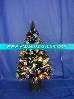 Wholesale LED handmade Fiber optic Christmas tree