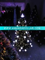 Wholesale LED handmade Fiber optic Christmas tree