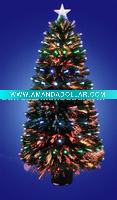 Wholesale LED handmade Fiber optic Christmas tree