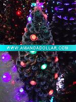 Wholesale LED handmade Fiber optic Christmas tree