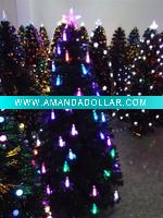 Wholesale LED handmade Fiber optic Christmas tree