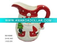Ceramic milk pitcher