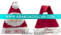 fleece santa hat