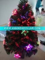 Wholesale LED handmade Fiber optic Christmas tree