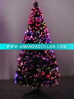 Wholesale LED handmade Fiber optic Christmas tree