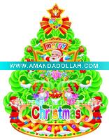 Wholesale Latest design paper sticker christmas decoration