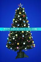 Wholesale LED handmade Fiber optic Christmas tree