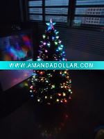 Wholesale LED handmade Fiber optic Christmas tree