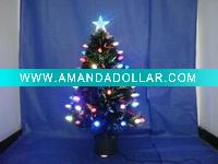 Wholesale LED handmade Fiber optic Christmas tree